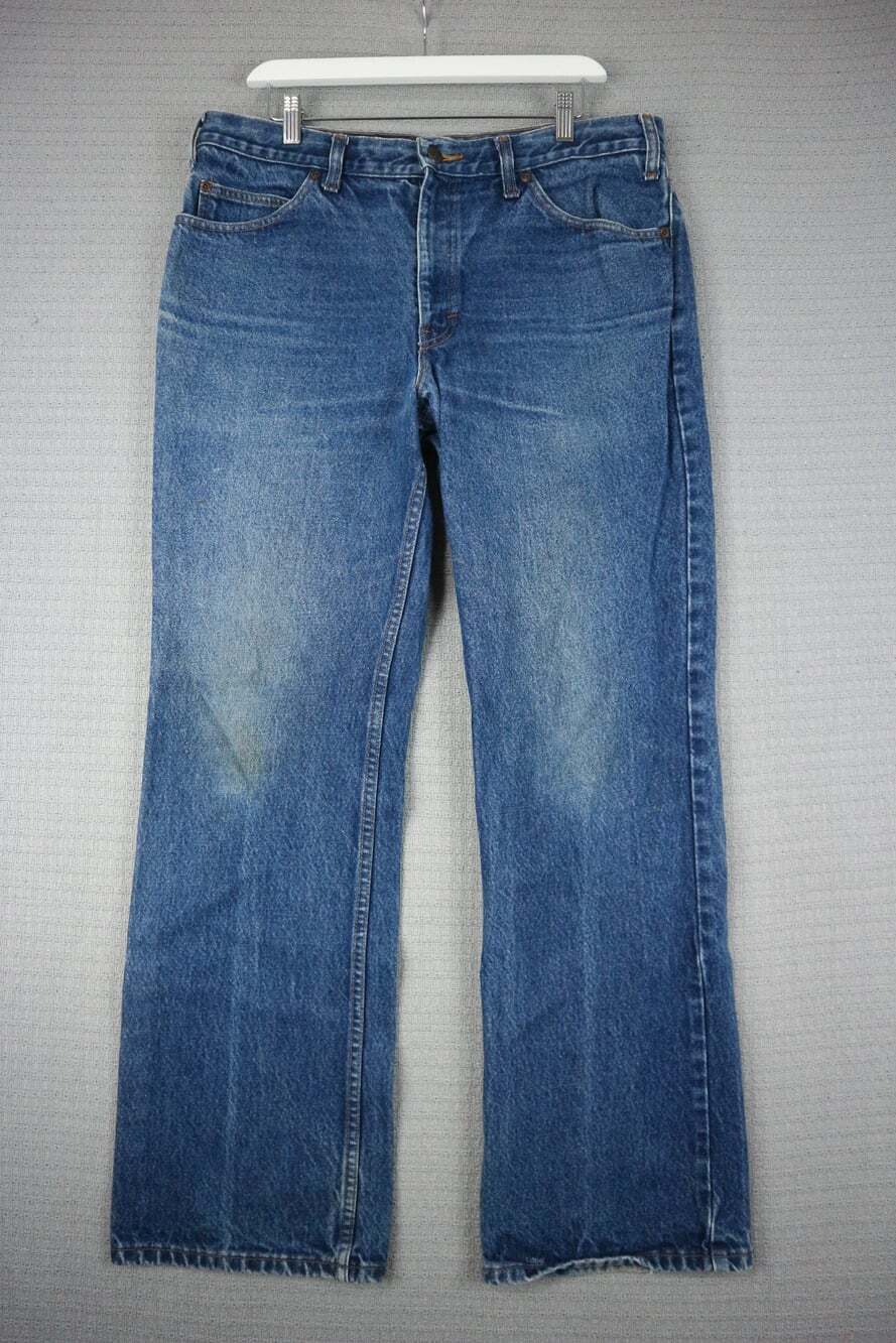 Great Western Garment Company GWG Vintage Blue Denim Jeans Size 36x32 Straight L